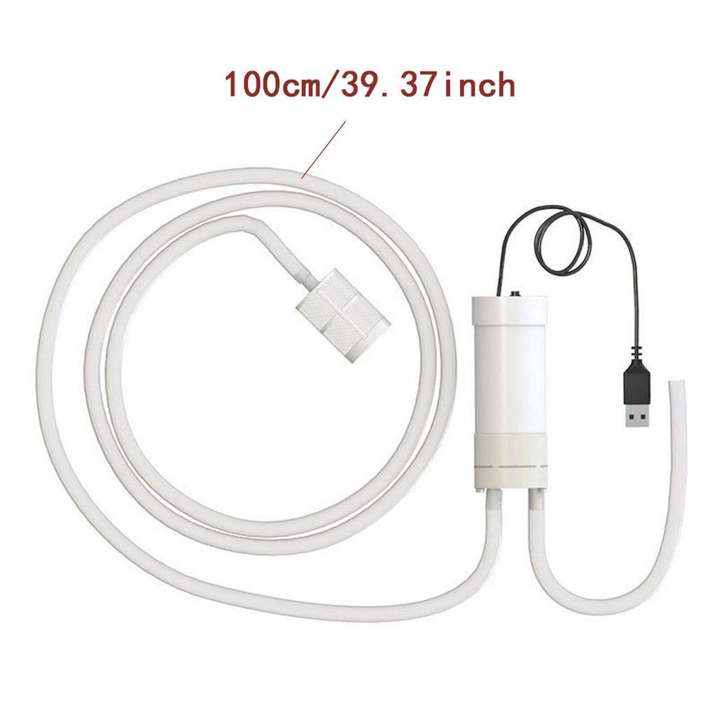 USB Electric Siphon Pump for Wine Transfer with Hose And Compact Design