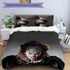 3pcs Pennywise the Dancing Clown pattern bedding set duvet cover set includes duvet cover &pillowcases, perfect all season bedroom decoration & gift