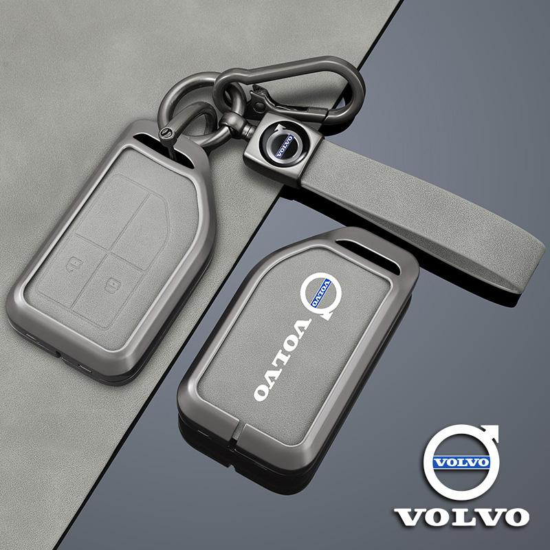 Cvtwp8 Zinc Alloy Car Key Case Shell Cover Holder For Volvo FH16 RC FM EVRO 6 Fh CARGO 555 FM Heavy Truck Protection Shell Accessories
