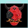 Resin Hannya Mask Costume Prop For Halloween And Party Occasions Christmas And Halloween