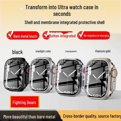 Instantly Ultra Scratch-Resistant PC Shell Film Case for Apple Watch 10