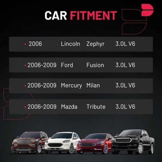 Set Of 6 Ignition Coil Pack And Iridium Spark Plug For Ford Lincoln Mercury 3.0L