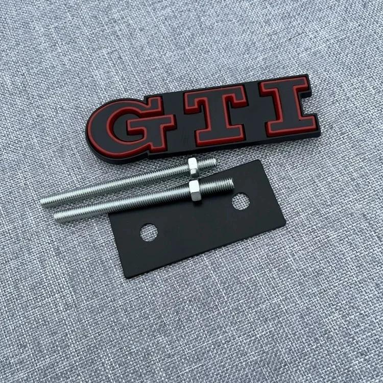BGG1 Golf 3 4 MK3 MK4 2026 Hot For VW VOLKSWAGEN 3Pcs 3D Metal Car Trunk Logo Sticker Grill Emblems Badge Decals For VW Golf 2 3 4 5 QV2