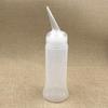 Applicatore da salone Misurazione Bottiglia di plastica traslucida Styling dei capelli Parrucchiere
