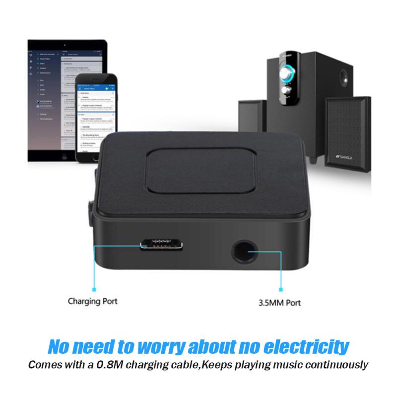 2-in-1 Bluetooth-compatible Receiver Transmitter Home Wireless Audio Converter Adapter For Tv