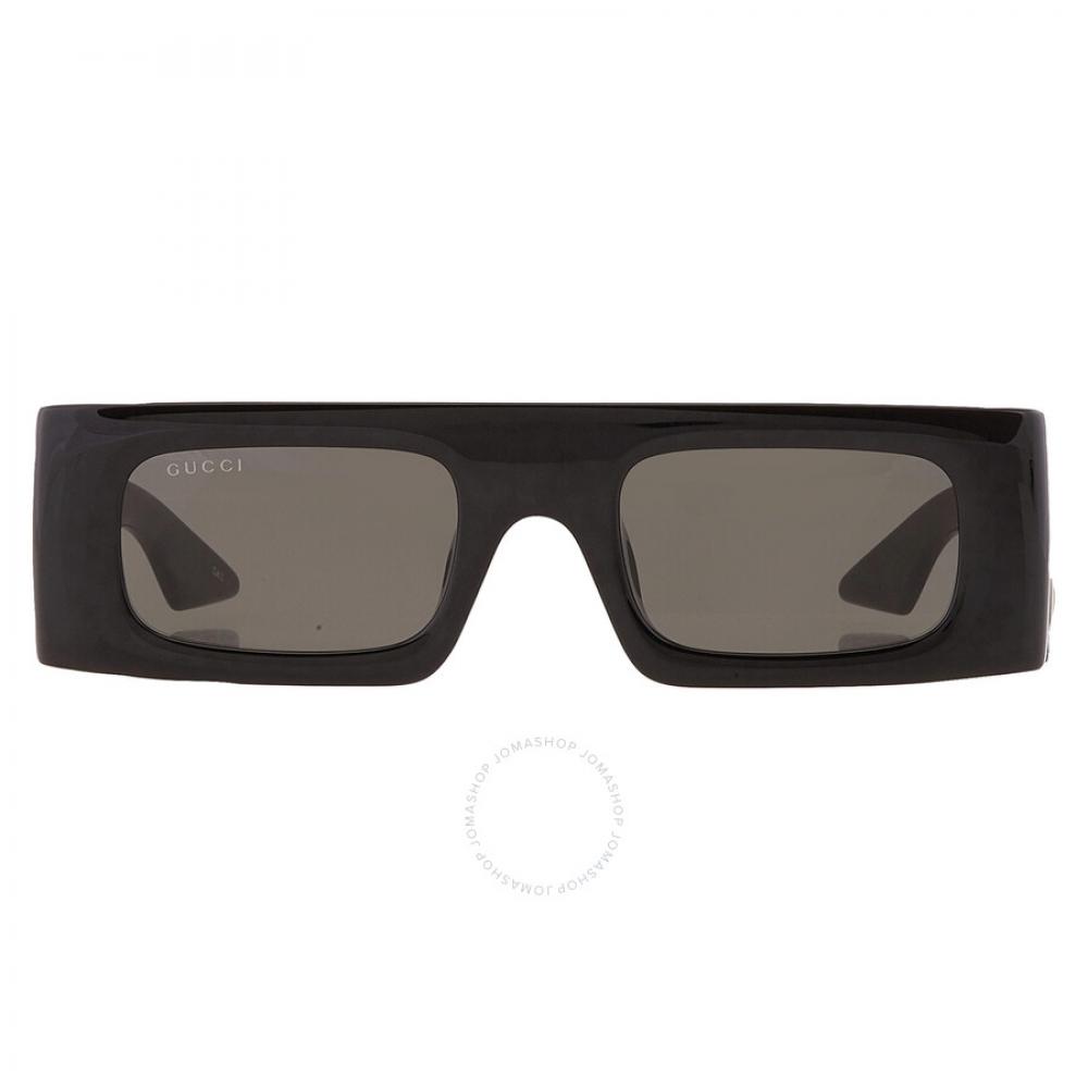 

Gucci Grey Rectangular Ladies Sunglasses GG1646S 001 49