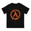 Half Life Game Rise Shine T Shirt Vintage Grunge Men's Tshirt O-Neck Streetwear
