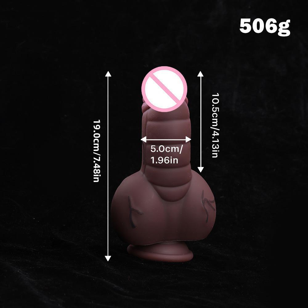 Extra Large Silicone Soft Anal Expansion Device With Irregular Shape Penis