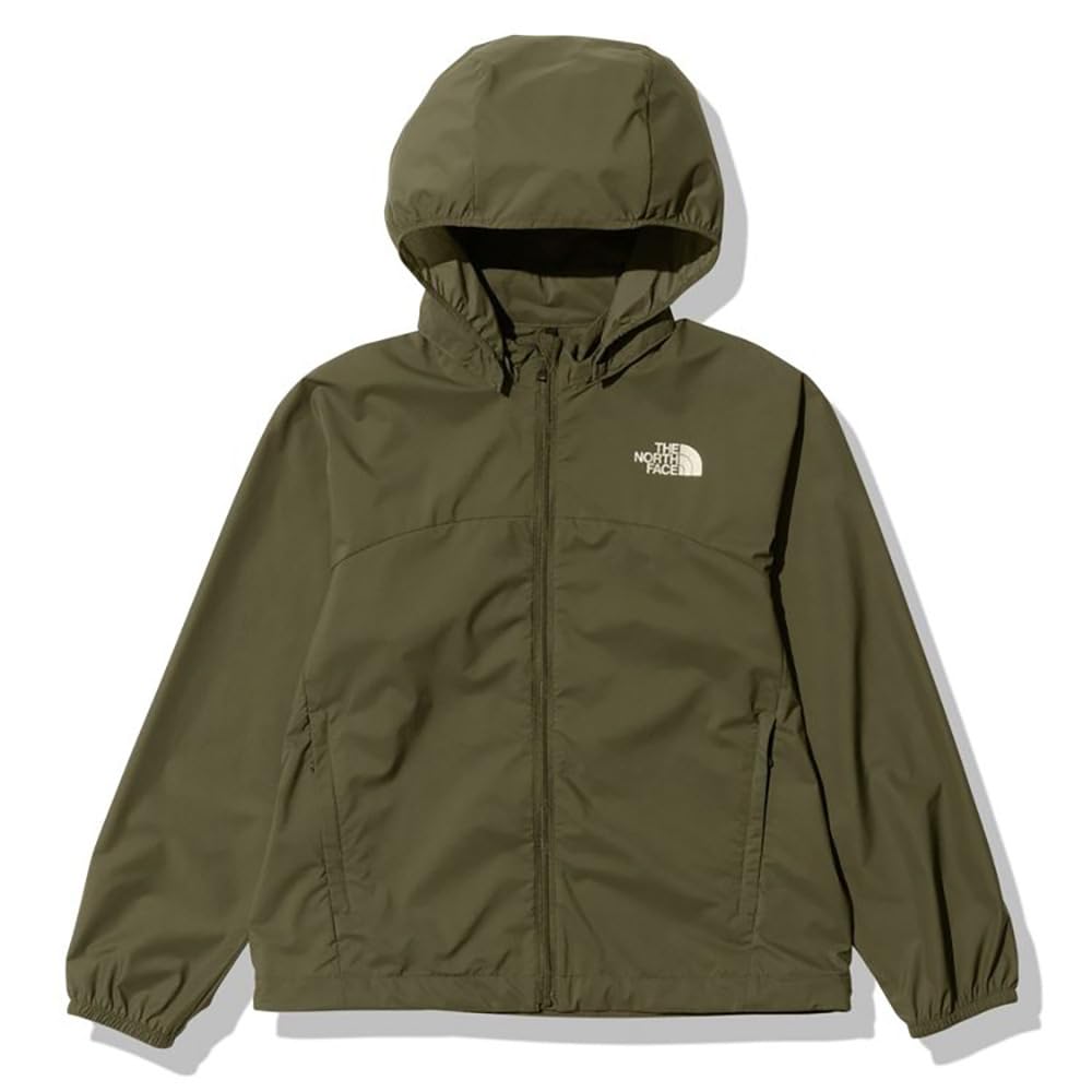 The North Face Swallowtail New Size 140 Jacket, Unisex, Windproof, Water-Repellent, Lightweight, Taupe,