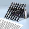 12pcs Constellation Erasable Gel Pens 0.5mm Black Ink Pen Smooth Writing for Student Note Taking Office School Stationary Supplies