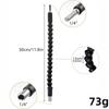 Electric Drill Flexible Shaft Extension Non-slip Handle Screwdriver Bit Holder for Home Renovation Narrow Gap Installation