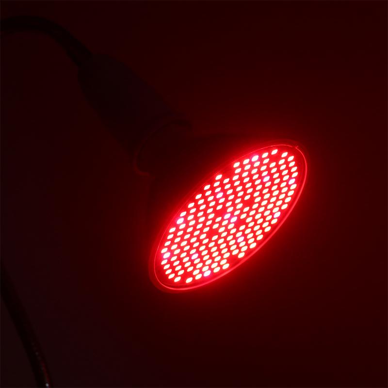 Red Light Therapy Bulb With Lamp Clip Led 660Nm Red And 850Nm Near Infrared Combo Therapy Device For Skin Care Pain Relief