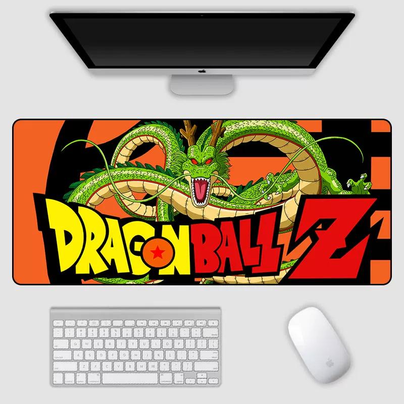 2026 Dragon Ball Leather Mouse Pad Son Goku Printing Pattern Large Size Game Gaming Keyboard Pad Boys Office Animation Non-slip Table Mat