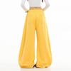 OREETA Unisex Vintage Letter Print Cargo Pants High Waist Loose Fit Wide Leg Casual Trousers