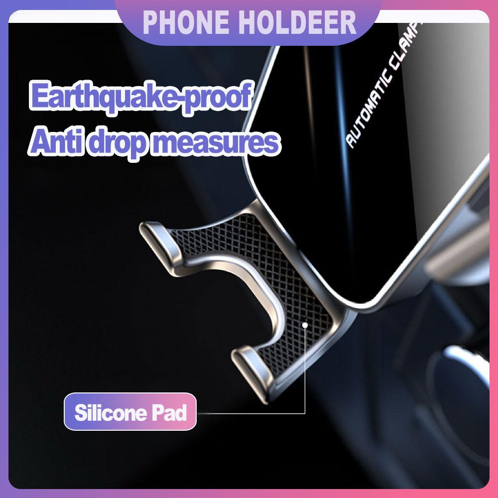 Car Phone Holder Car Air Vent Clip Mount Mobile Cell Stand Smartphone GPS Support For 5-7 Inch Mobile Devices Car accessories