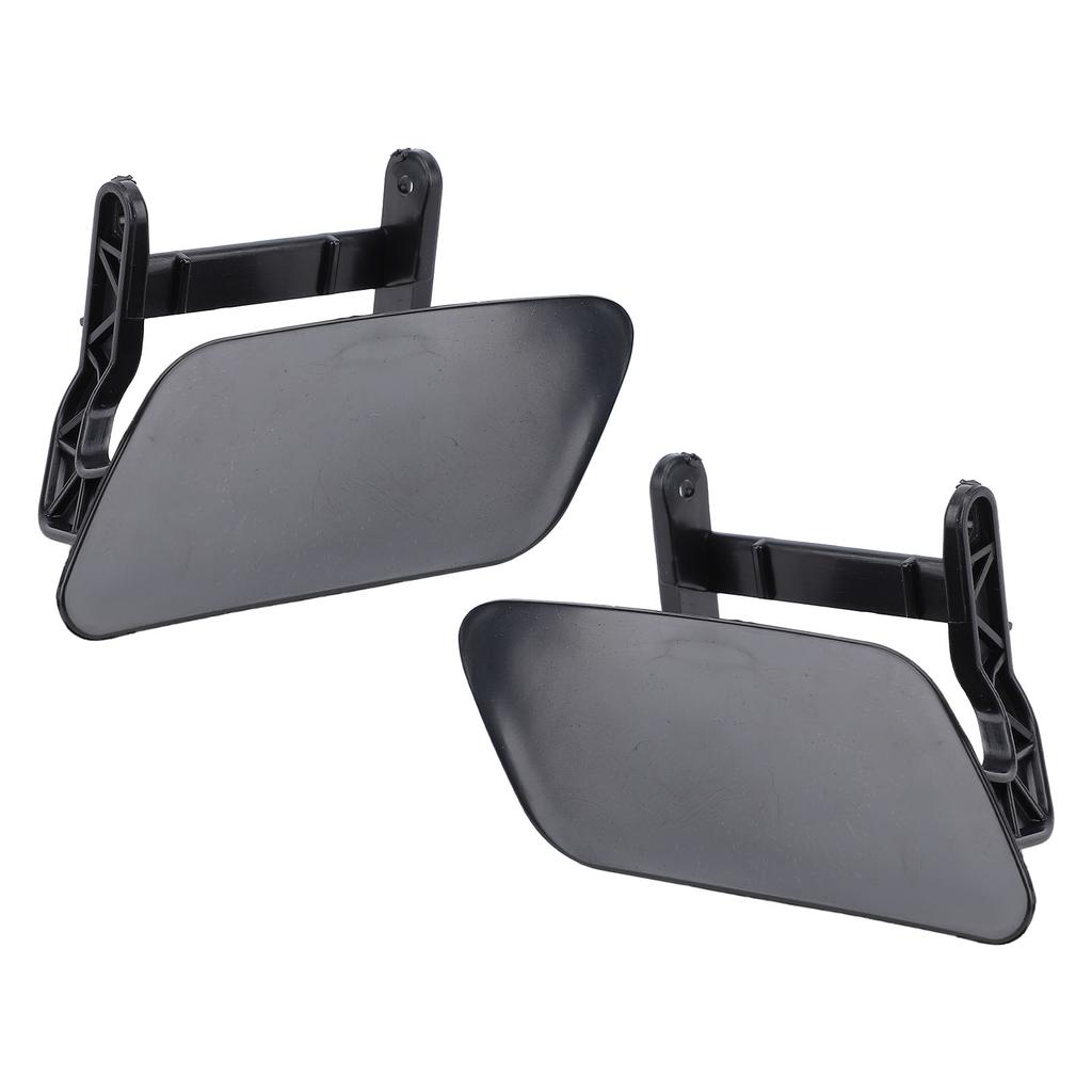 Headlight Washer Cap Long Lasting Impact Resistant Black Headlamp Washer Nozzle Cover for ML-Class W
