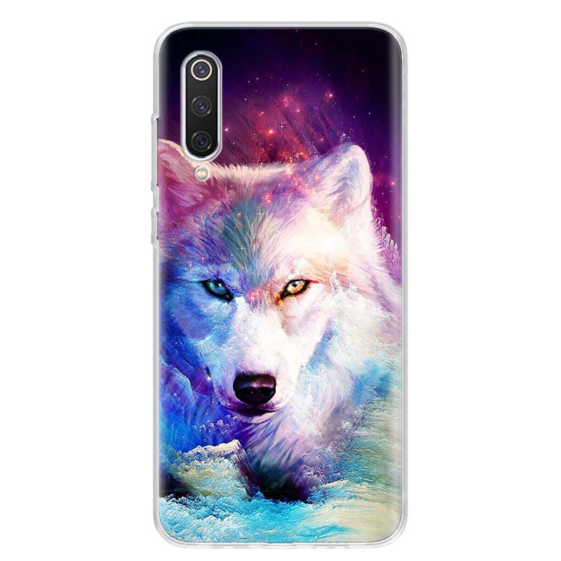 Wolf painting Animal Soft Phone Case For Xiaomi Redmi Note 15 14 14S 13 12 Pro Plus 12S 11 11S 11E 10 10S 11T 5G Fundas Coque Re
