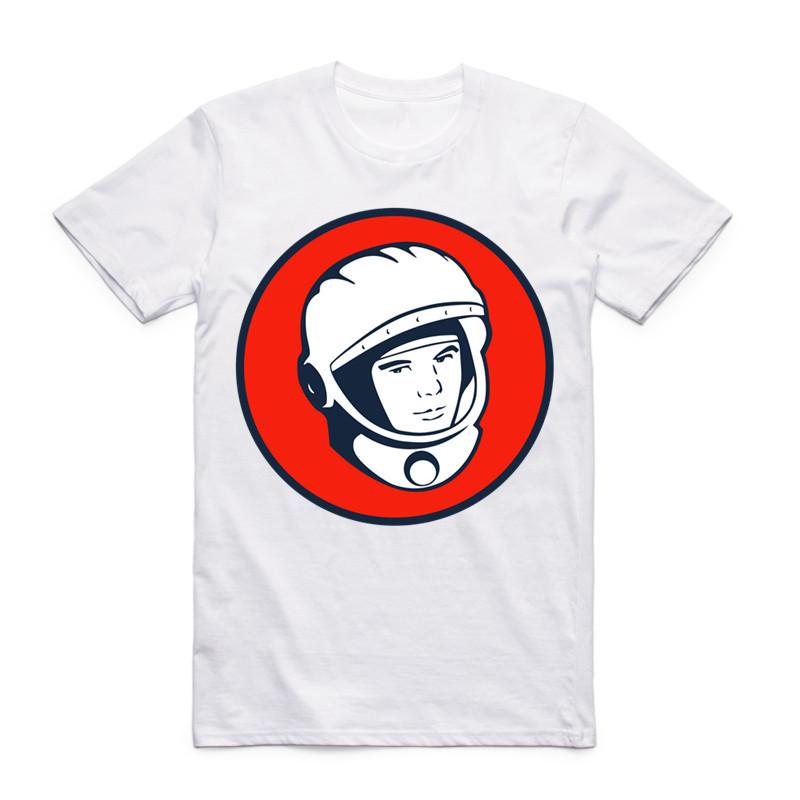

CCCP USSR Gagarin Tshirt New Design Printed Summer O-neck Men s T Shirt Cool Short Sleeve Men Clothing 4XL