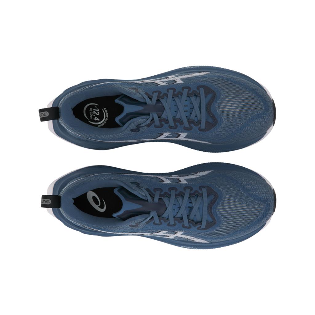 Asics Superblast 2 Hiver Mer Baskets Unisexe Bleu Blanc 1013A142-402