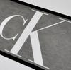 Calvin Klein CK Size L [Calvin Klein] Men's Short-Sleeve T-Shirt Gray/White [Used]