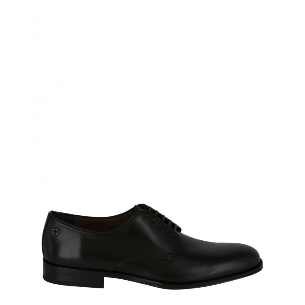 

Кожаное дерби Salvatore Ferragamo Pershore черный