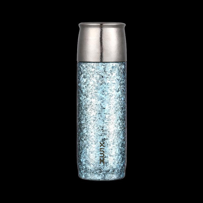 XIMX Pure Titanium 420ml Insulated Tea Infuser Mug