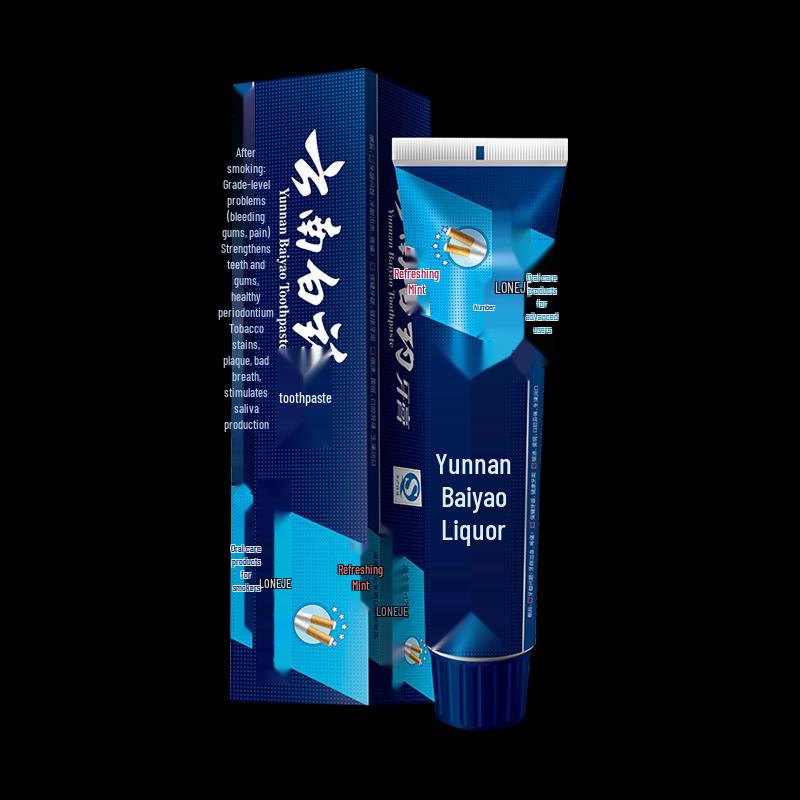 Yunnan Baiyao Stain Removal & Whitening Toothpaste