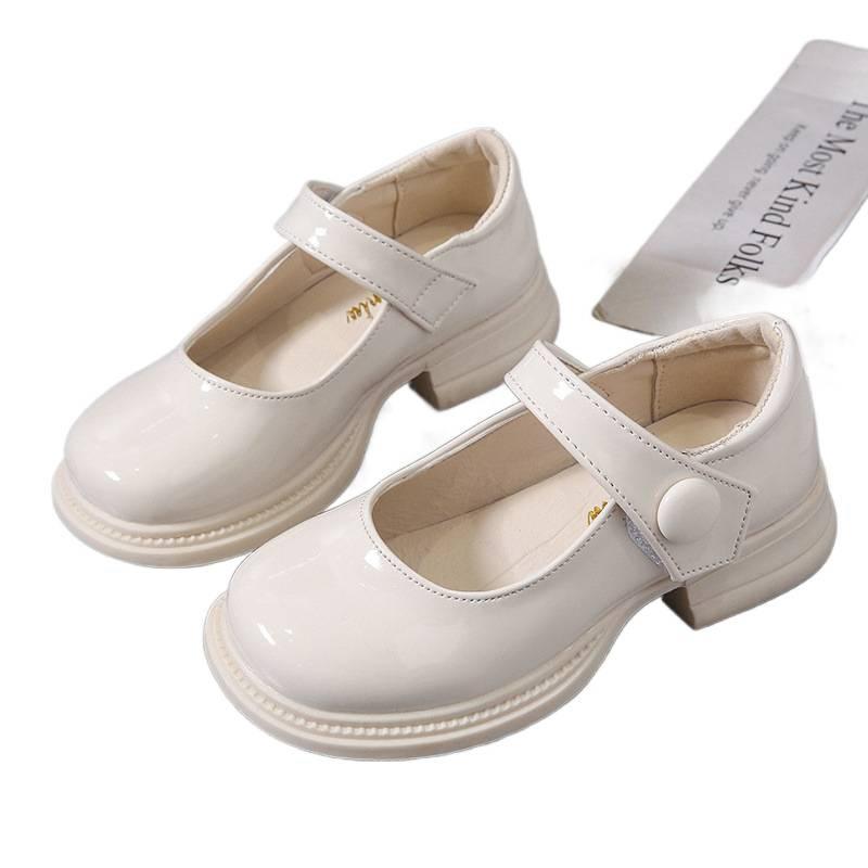 Girls Princess Shoes 2025 New Fashion Foreign Soft-soled Small Leather Shoes Korean Version of Medium and Large Children's Single Internet Celebrity