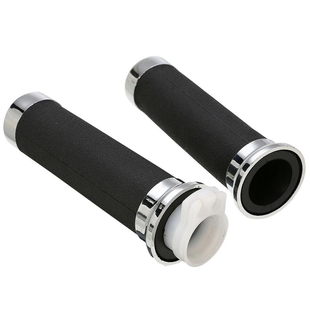 

1 пара 25 мм рукояток для руля мотоцикла чёрный