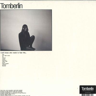 LP Schallplatte TOMBERLIN - I Don't Know Who Needs To Hear This LBJ277LP Saddle Creek 2022 US Rock