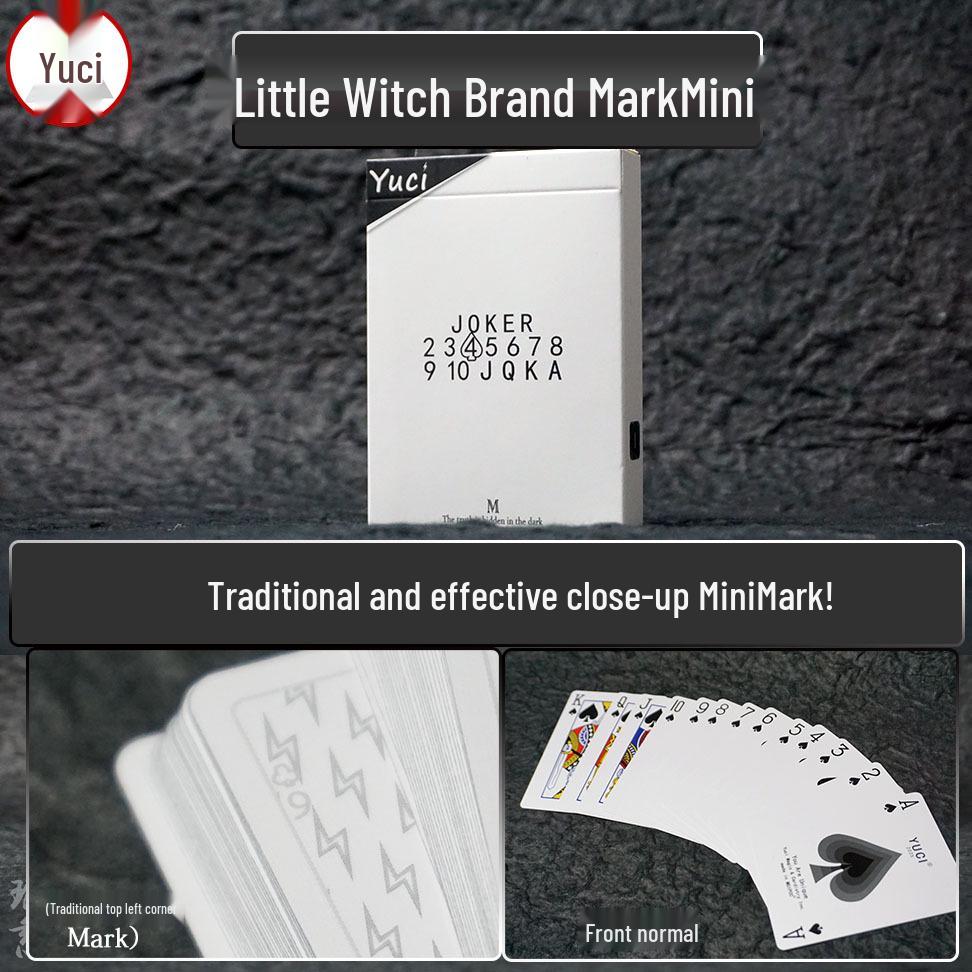 Yuci Gaff2 Magic Black Core Playing Cards for Flourishes & Poker Practice Universal