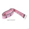 Pink Tape Measure Body Measurement Sewing Tailor Craft Vinyl Ruler 60-Inch/150cm Weight Loss Me-dical Clothing Making