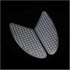 Universal Motorcycle Tank Pad Gas Tank Traction Pads Fuel Tank Grips Side Stickers Knee Grips Protector Decal Transparent