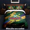 Rapid Wien FC Design Bed Bedding Set 1 Duvet Cover + 2 Pillowcases Soft Breathable Household Bed Linens