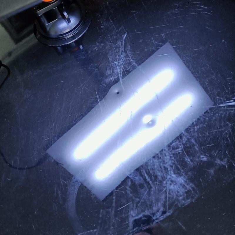 Car Repair Tool Color Adjustable LED Dents Lamp for Dents Removal Dents Lamp Board LED Stripe Line Board Detection Light