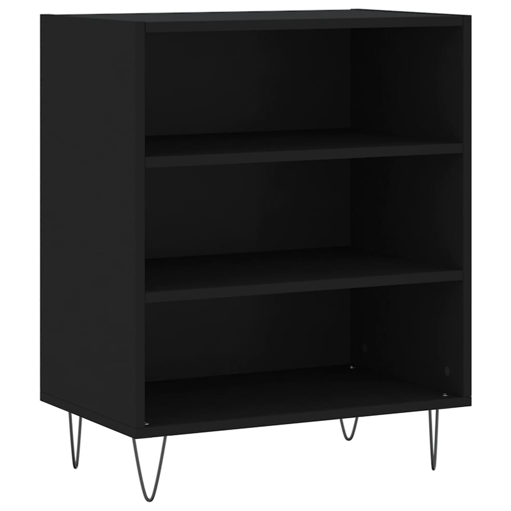 Vidaxl Cabinet, Black, 57X35X70 Cm, Wood-Based Material