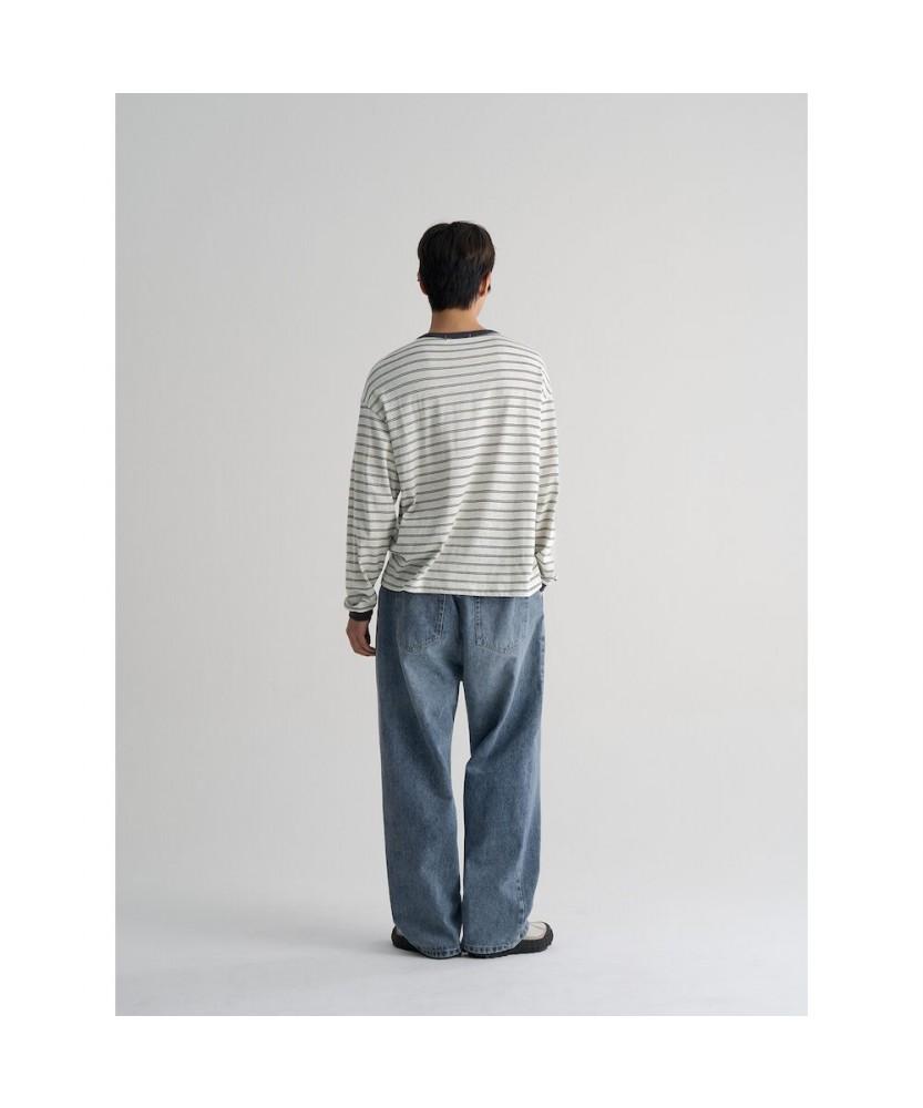 8Seconds Striped T-Shirt In Ivory