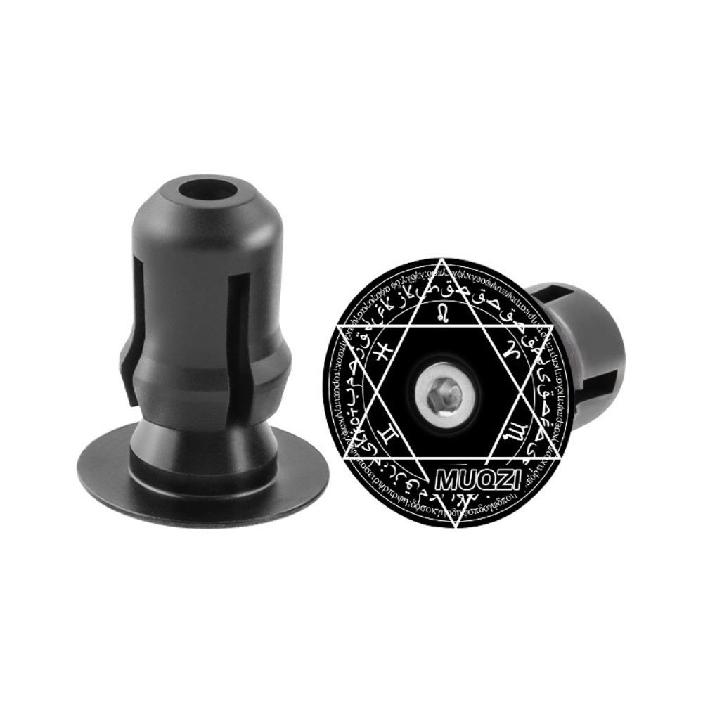 1 Pair 32x26MM Bicycle End Plugs Aluminium Zinc Zinc Alloy Handlebar Cap  Mtb Handlebars