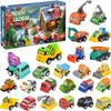 2026 Advent Calendar for Kids Boys 24 Days To Christmas Countdown Calendar with Refreshment Car Set