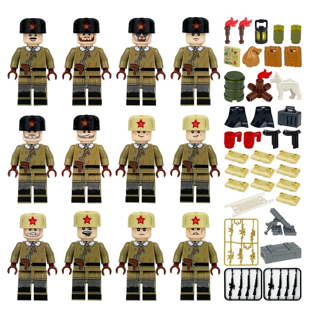 Silný orkský legijní lučištník Sestavitelné puzzle Stavební kostky Minifigurka Hračka