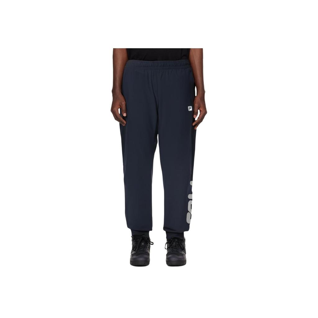 Fila Casual Tapered Knit Sweatpants Men Bottoms Blue A11M121602F-NV