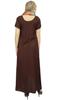Bimba Women's Asymmetrical Hem Black Summer Maxi Pockets Dress With Scarf-10