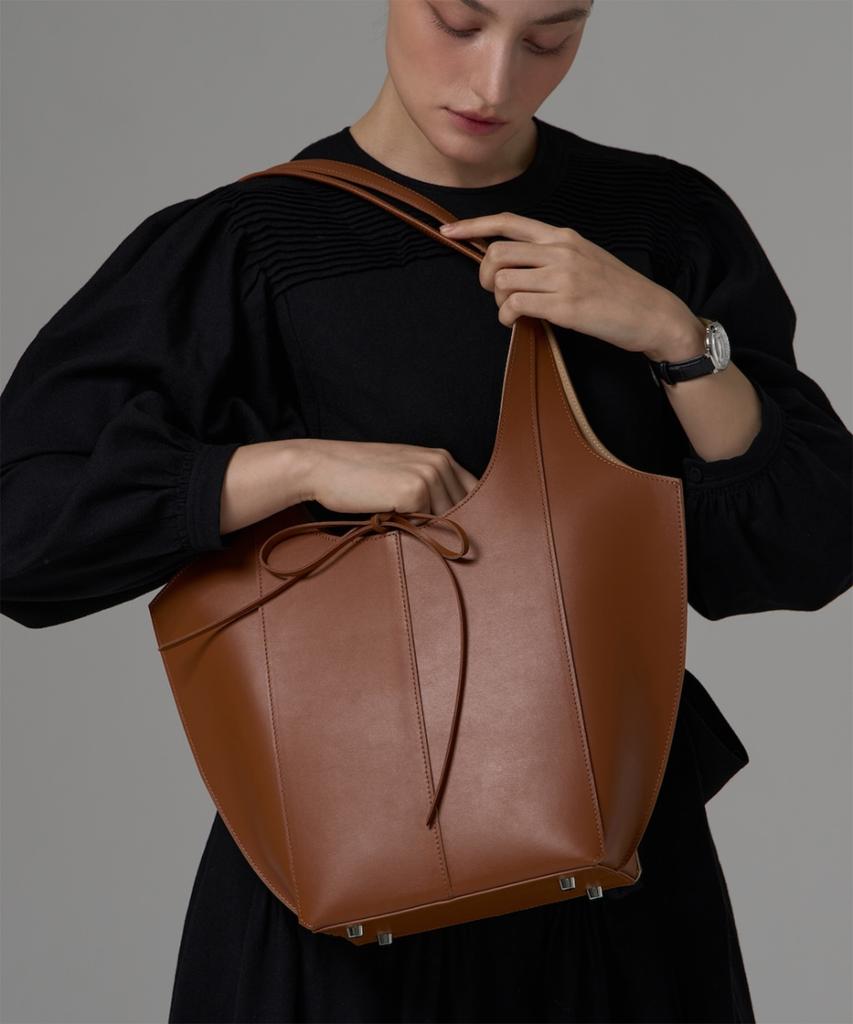 Zema Élever Le Quotidien Onnete Tote Bag M - Camel Tan (Onnete Tote Bag M)