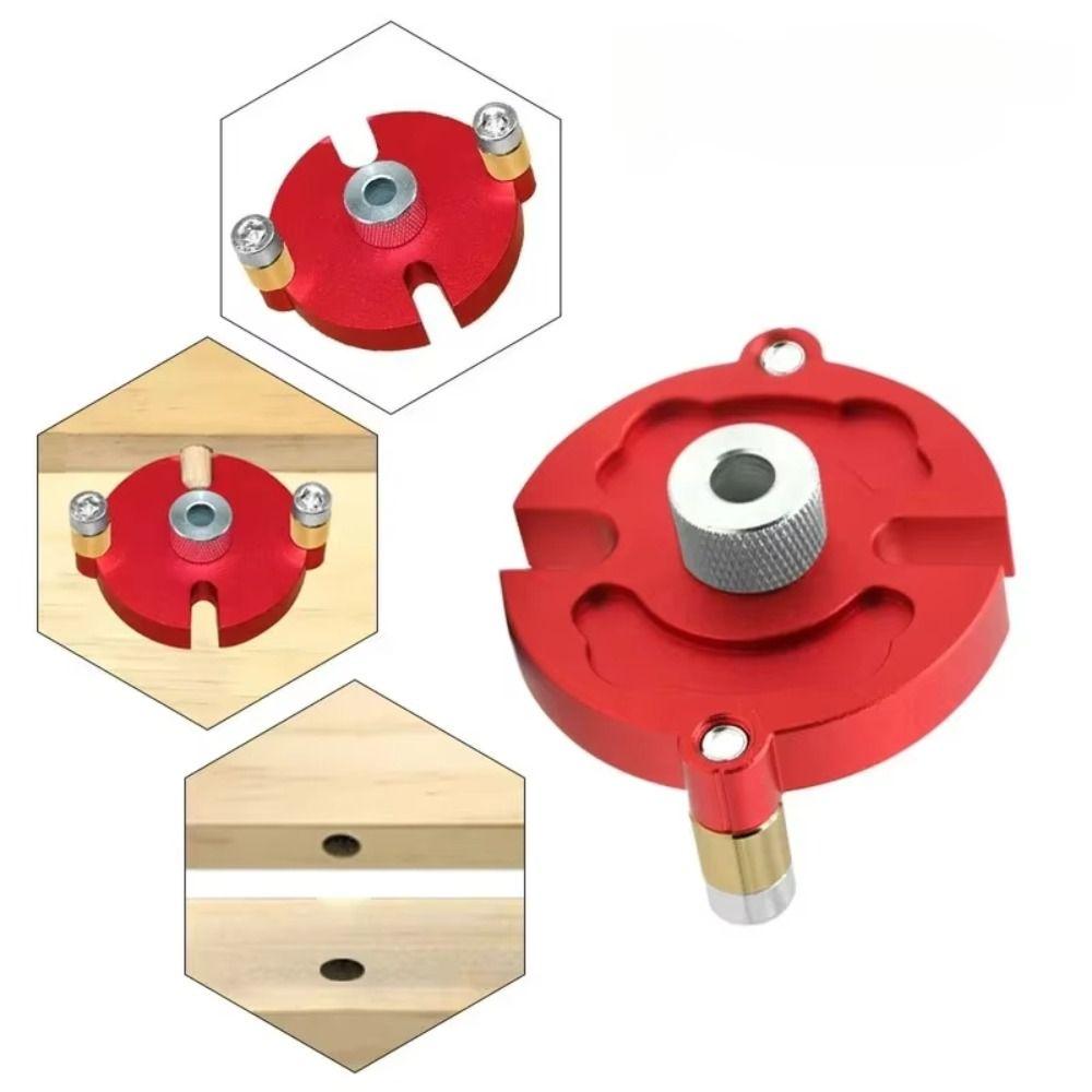 Fast Positioning Drill Guide Locator Aluminum Zinc Zinc Alloy Wood Dowel Jig Kit  Drilling Positioning