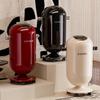 High-End Large Capacity Trash Can with Lid – Elevated Design for Kitchen & Living Room, No Bend Needed, Stylish & Sophisticated Appearance