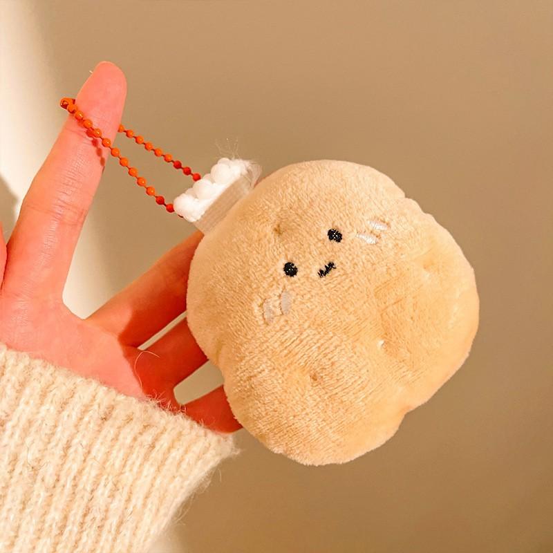 Cute Doll Pendulum Small Gift Pendant Ground Marketing Cartoon Keychain Plush Doll Backpack Bag Lanyard Accessories