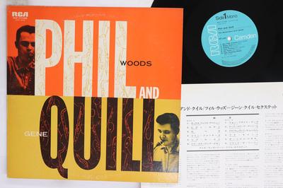 LP Record PHIL WOODS GENE QUILL SEXTET  Phil And Quill RGP1173 RCA 1976 Japan Jazz Used