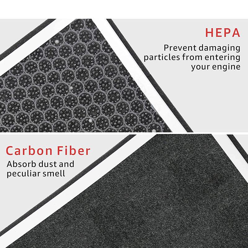 Rhyming Black Car Air Filter Replacement Interior Accessories Includes Activated Carbon Fit For Ford Bronco  -