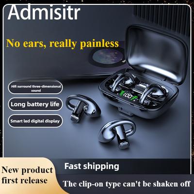 Ear Clip-on Bluetooth Headset Wireless Bone Conduction Is Painless To Wear