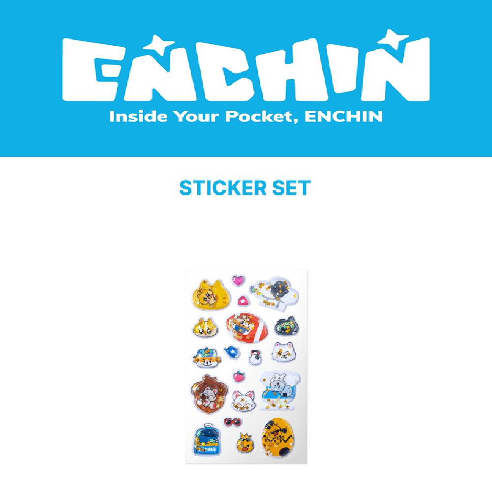 ENHYPEN Inside Your Pocket ENCHIN Sticker Set
